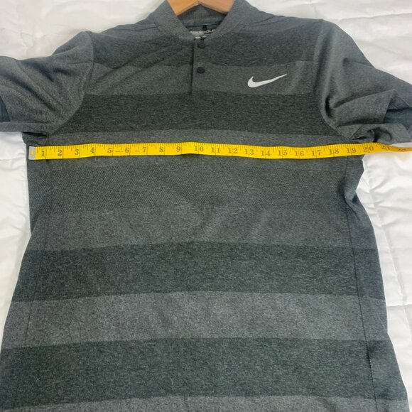 Nike, NikeGolf, DriFit, Mens Medium Polo, Golf Polo, Activewear, ModernFit. - Picture 9 of 12